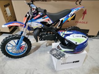 Minimoto cross x5 50cc para aprendizaje niños