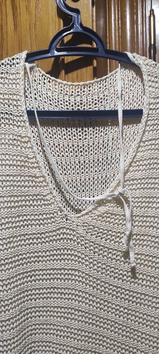 Chaleco de punto de zara