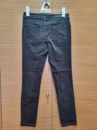 Pantalón terciopelo verde botella