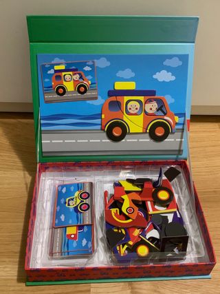Juego vehiculos magneticos