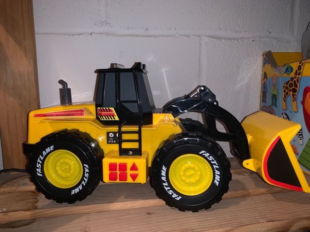 Excavadora luces y sonido