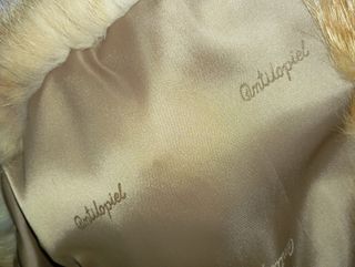 Abrigo piel Zorro rojo salvaje