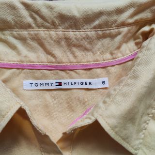 Tommy Hilfiger Camicia taglia M giallo