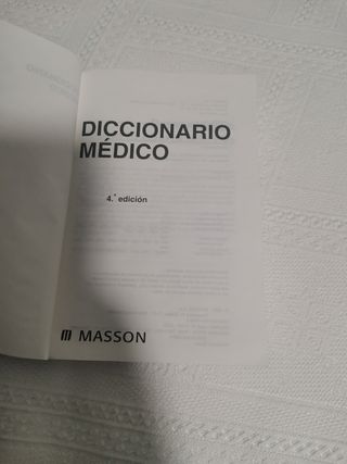Diccionario médico