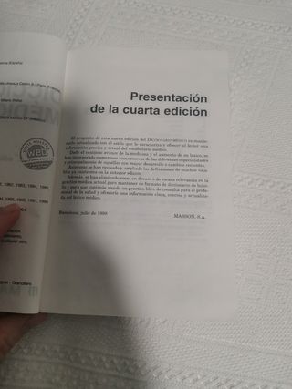 Diccionario médico