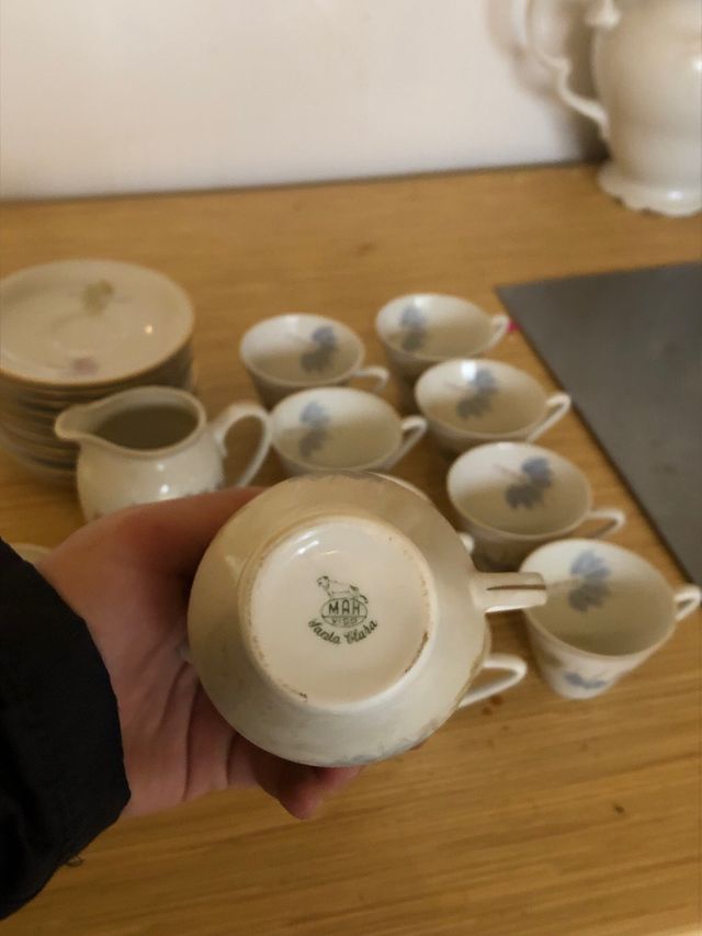 Juego Cafe/ Te ; Santa Clara (MAH Vigo)