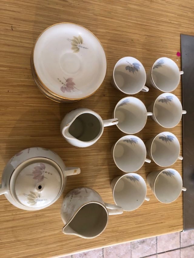 Juego Cafe/ Te ; Santa Clara (MAH Vigo)