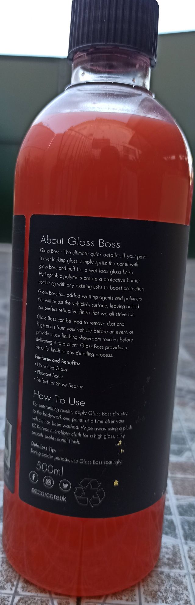 Quick Detailing Spray - EZ Car Care - GLOSS BOS