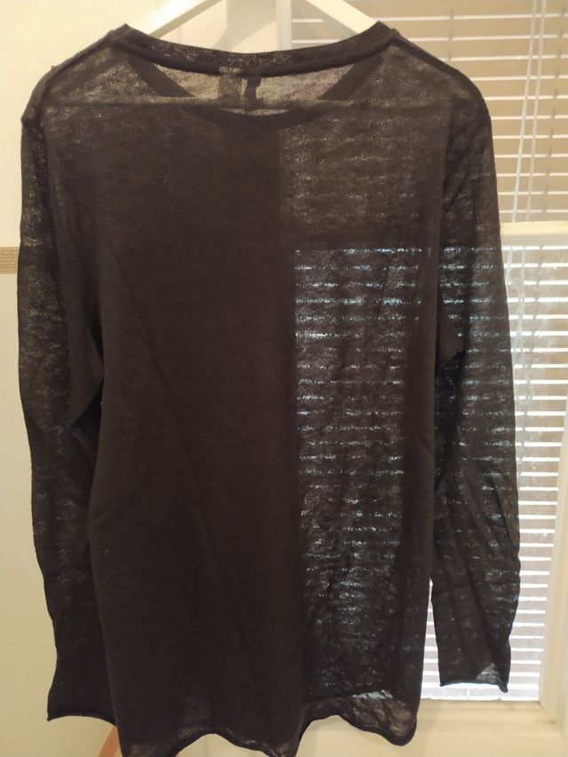 Jersey de lana, cuello redondo 