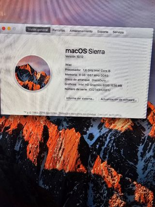 iMac APPLE 21,5" FINALES 2015