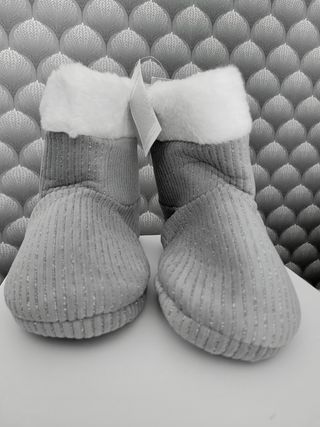 Botas Pana Snoopy Gris Women'secret talla L 40/41