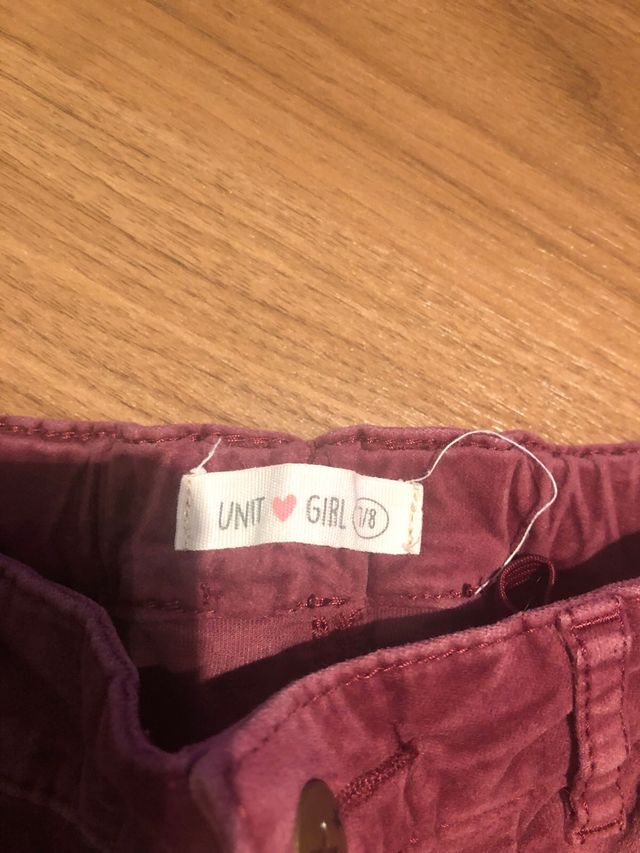 Vaqueros niña talla 7/8