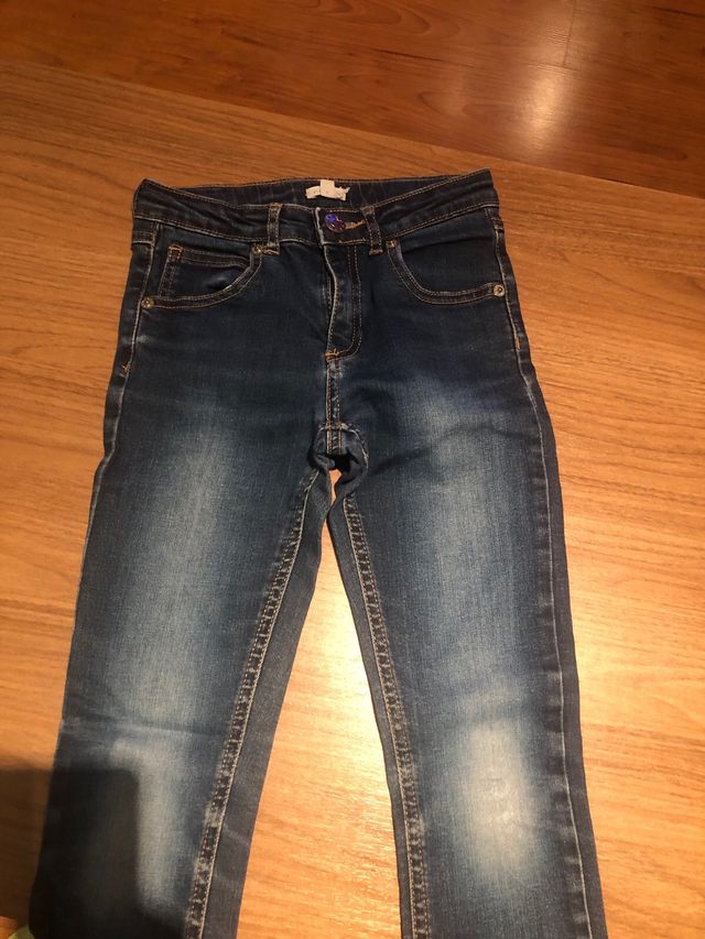 Vaqueros niña talla 7/8