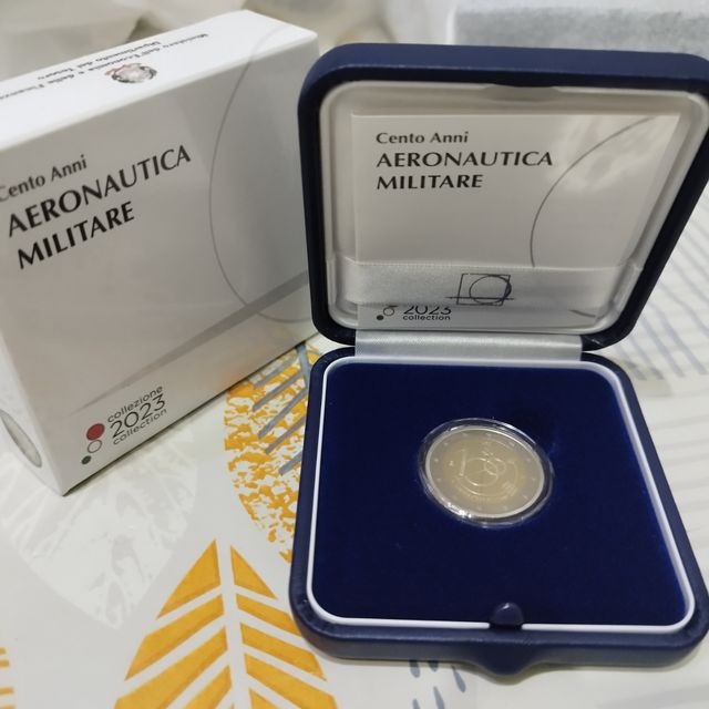 2 euro proof Italia aeronautica militare 2023