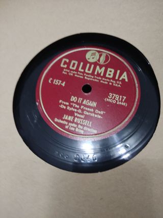 Album 3 discos de Pizarra Jane Russell