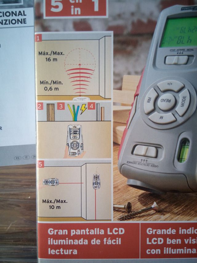 Detector multifunções