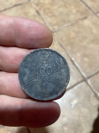 moneda 100 pesetas mundial españa 82 de 1980