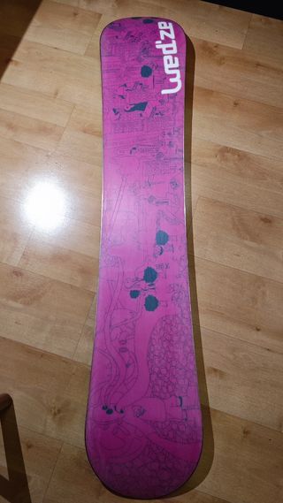 Tabla snowboard Wed'ze sin fijaciones 156cm