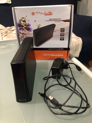 Disco duro externo hasta 3TB
