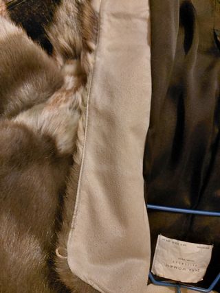 Chaqueta pelos zara