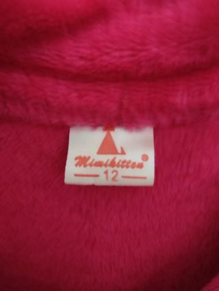 Bata de casa de coralina talla 12