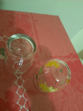 2 bicchieri Nutella natalizi nuovi