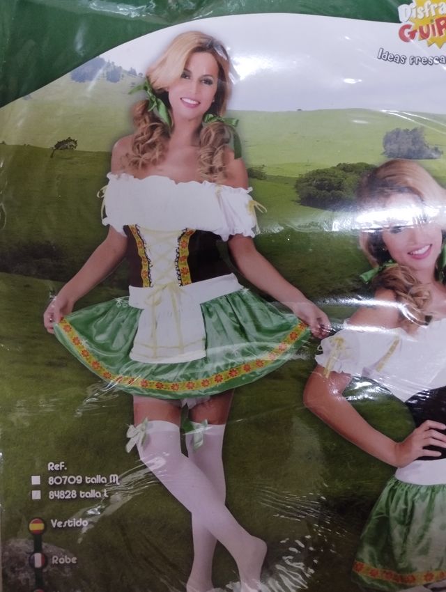 DISFRAZ NUEVO TIROLESA T.L