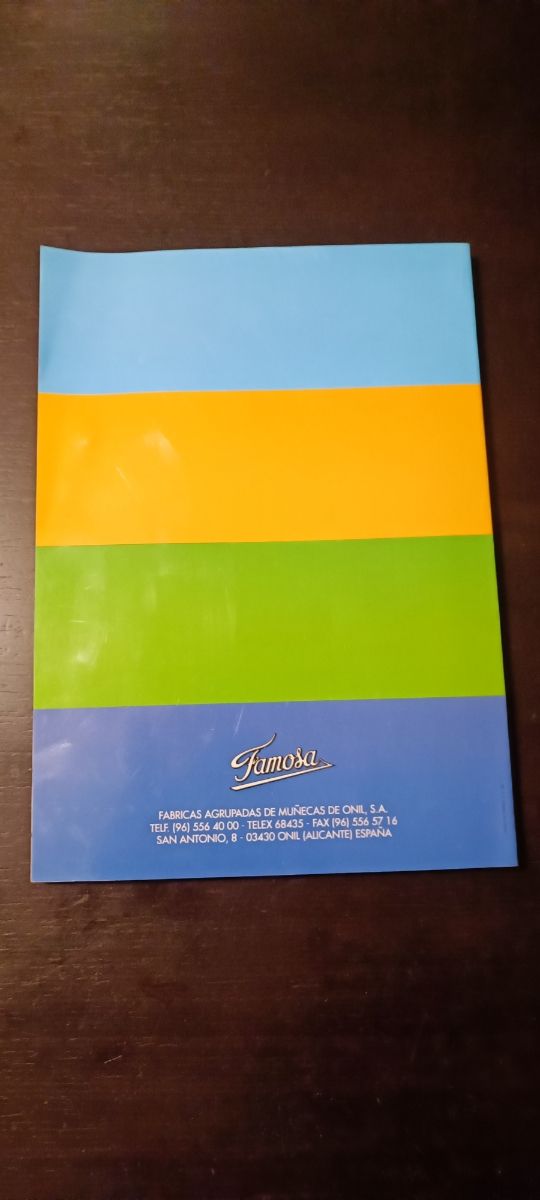 Catalogo Famosa 1992,por 80