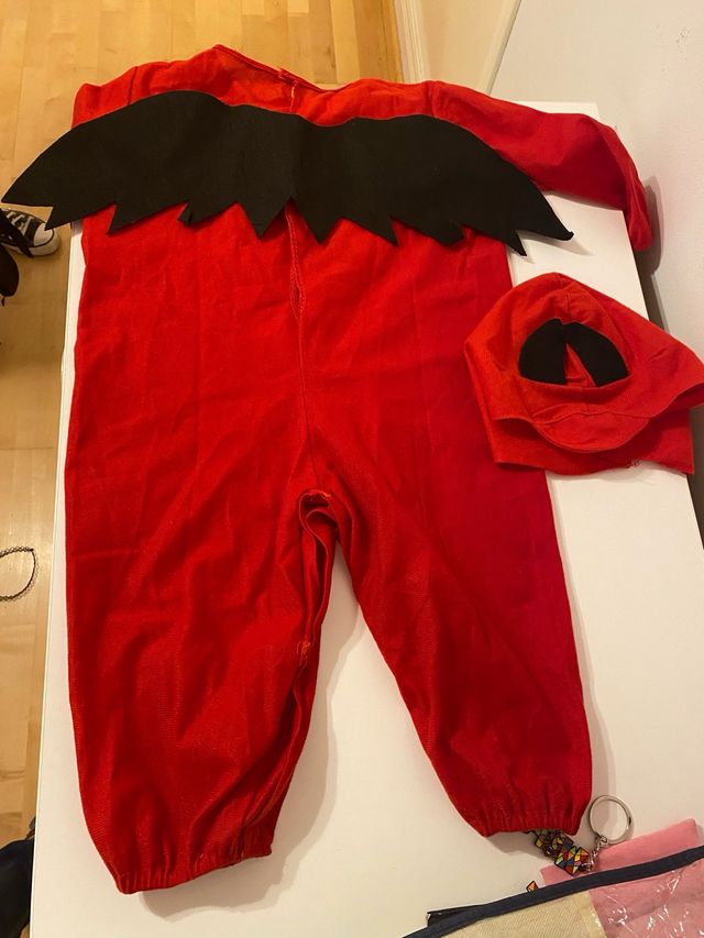 Disfraz demonio talla 3-4