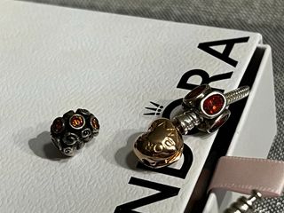 charm pandora cristales de murano