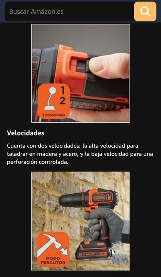 NUEVO!! TALADRO ATORNILLADOR INALÁM BLACK & DECKER