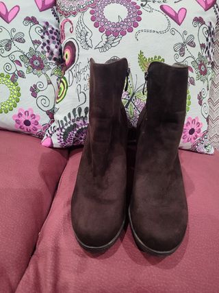 Botines de Ante, Marrones , número 38