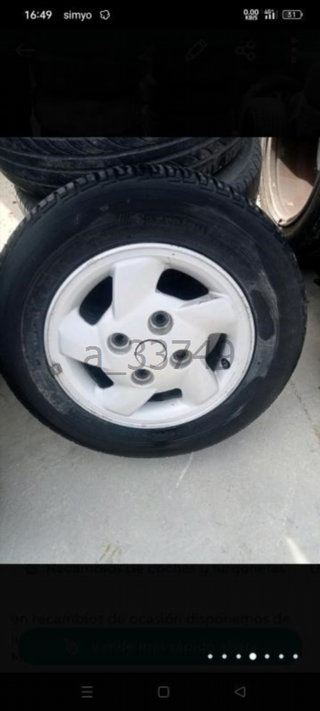 a_33749 Llanta 13 Pulgadas Mitsubishi Colt IV (CAO