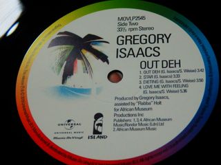Gregory Isaacs LP HQ 180g Out Deh! Music On Vinyl