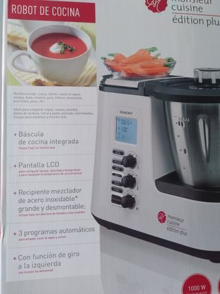 Robot de cocina Monsieur cuisine