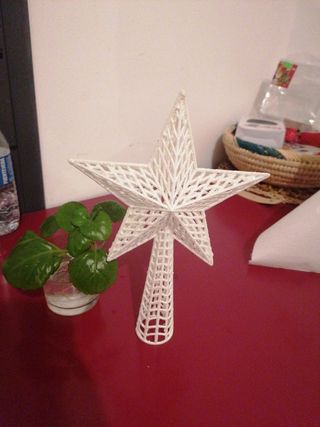 Estrella árbol de Navidad