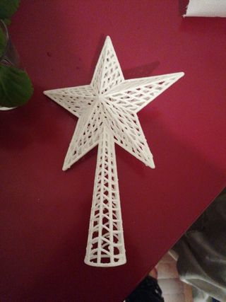 Estrella árbol de Navidad