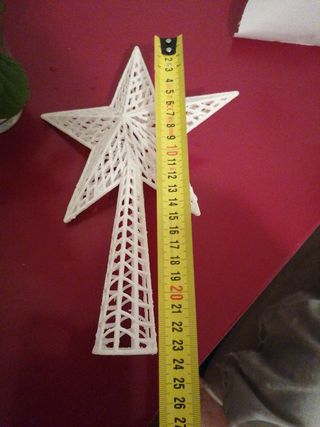 Estrella árbol de Navidad