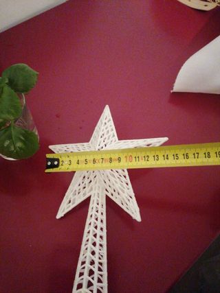 Estrella árbol de Navidad