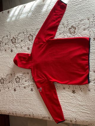 Sudadera polar roja de Ralph Lauren