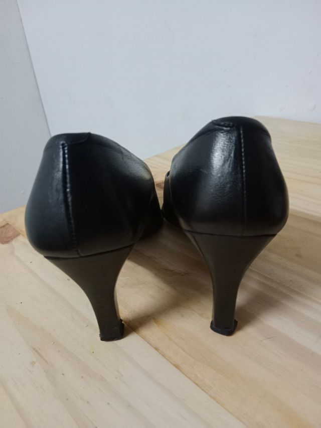 Zapatos Vogue 37 piel negro mujer