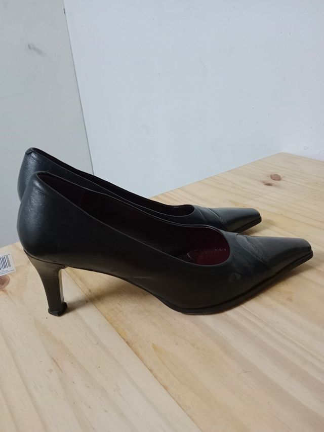 Zapatos Vogue 37 piel negro mujer