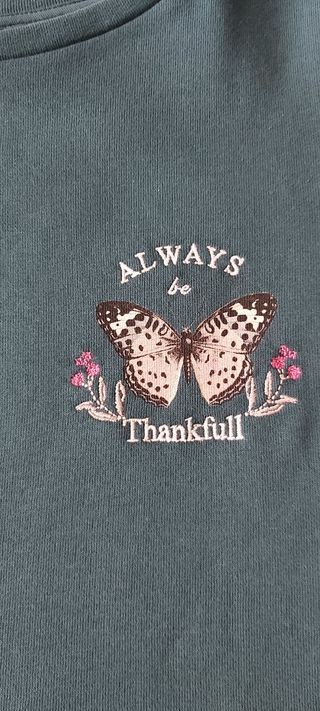 Sudadera Casual mujer manga abullonada