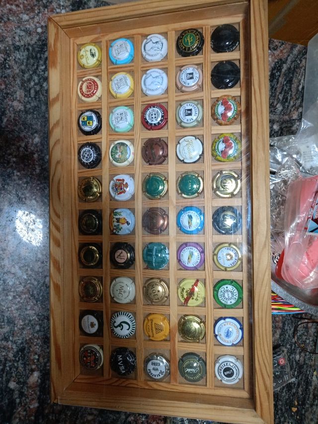 Chapas de cava coleccionistas 