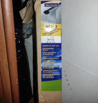 Barras techo para cofre NORAUTO