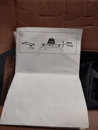 Barras techo para cofre NORAUTO