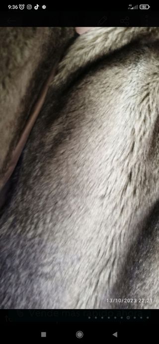 Abrigo chaquetón 3/4 pelo sintetico vintage  Spain