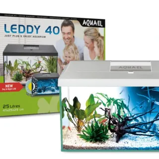 Aquael Leddy 40 Set DyN Acuario blanco