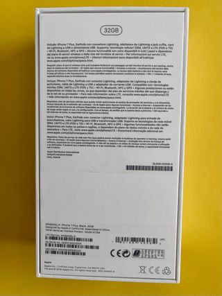 Caja Iphone 7 Plus, Black, 32 GB