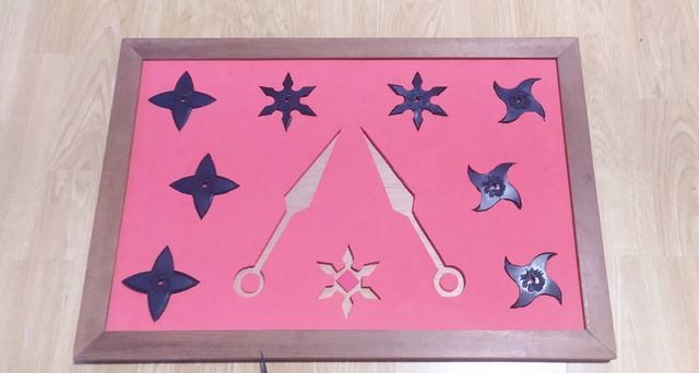 Japón Kunai y Shuriken